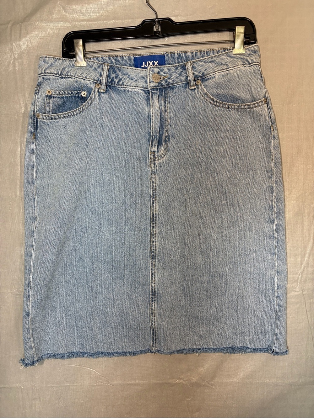 376. JJXX Light Wash Denim Skirt